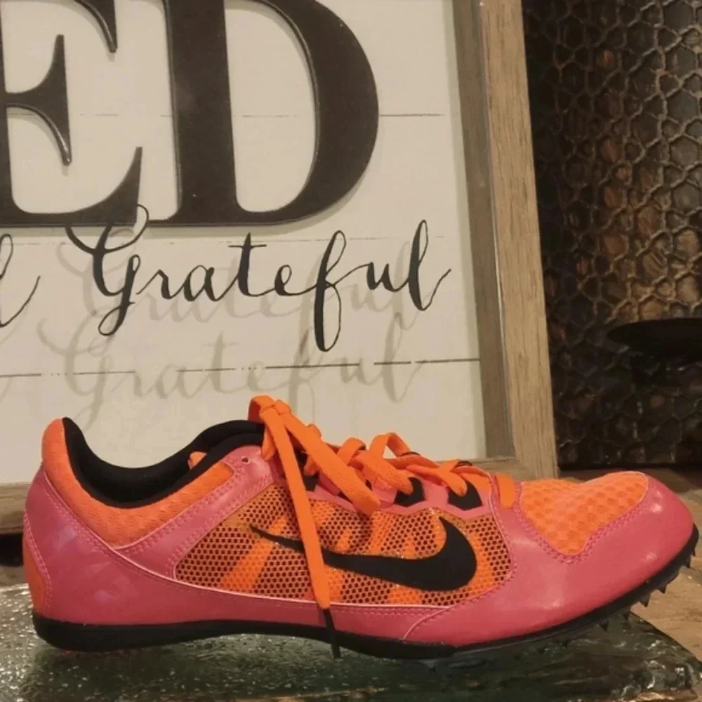 Nike Zoom Rival MD 7 Running Track & Field Atomic Red Mns 10.5 #616312-600